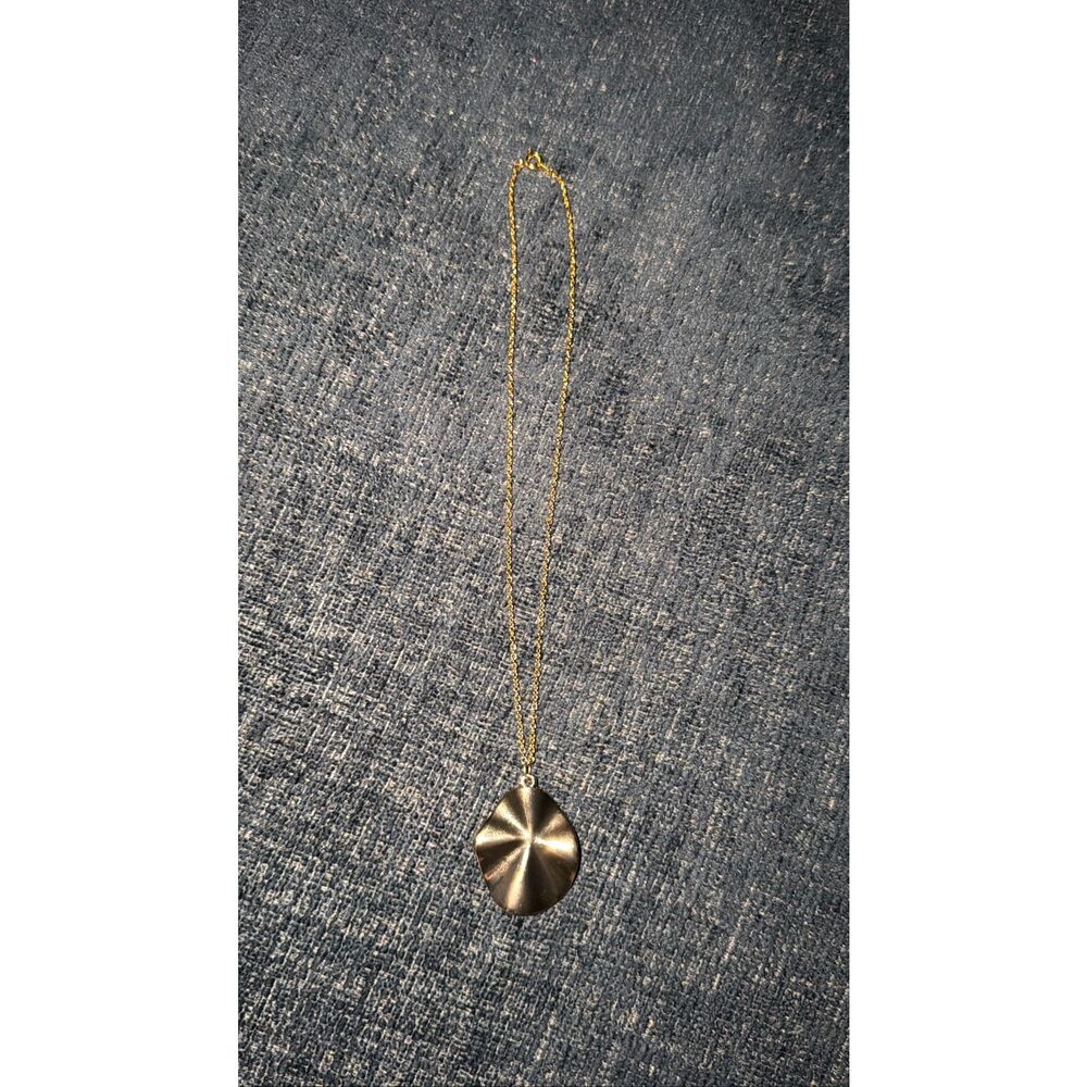 Radiant Eclipse Abstract Pendant Necklace